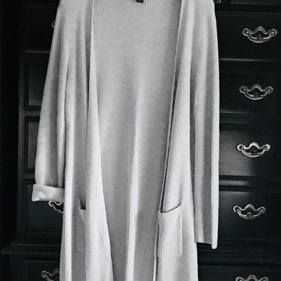 Halogen Grey Sweater, Long Sweater Coat, XL, Casual and Versatile - Picture 11 of 11